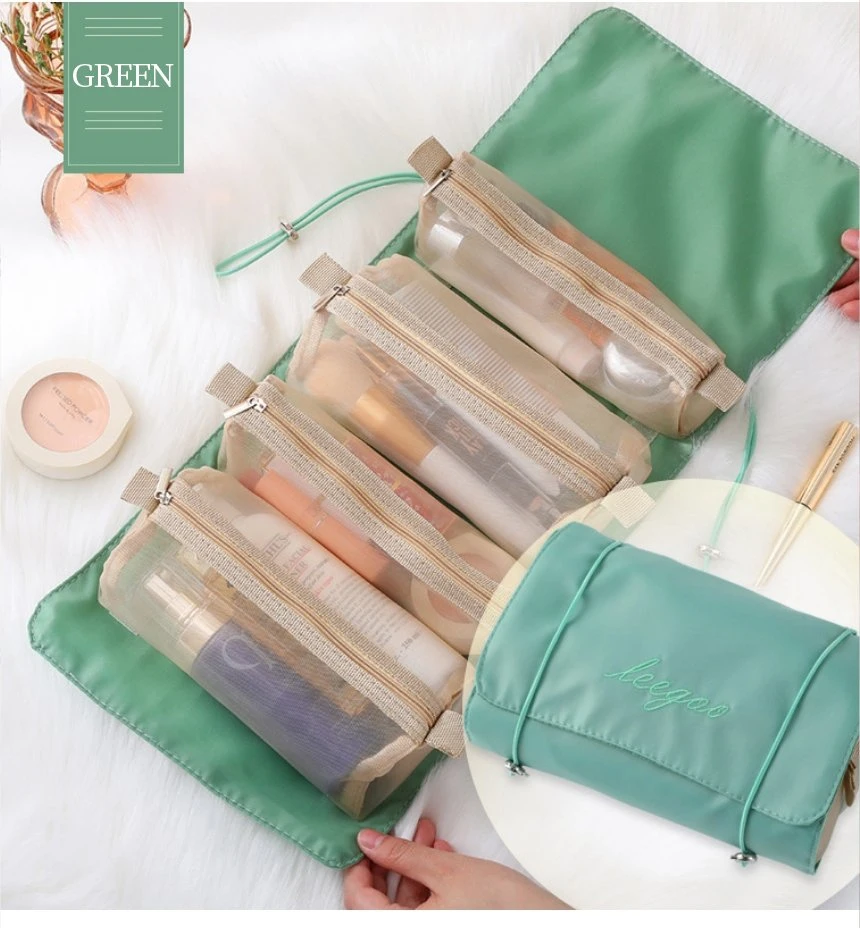 China Personalizar 1PC/PP Bolsa de Maquillaje para el viaje bolsas de embalaje de productos cosméticos