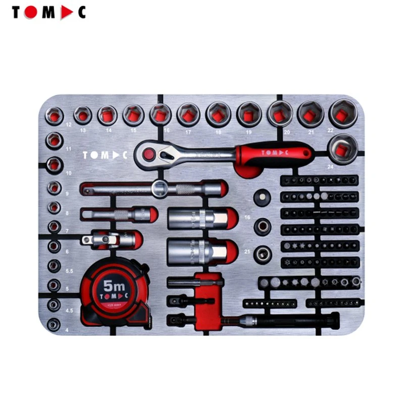 Tomac 180PCS Haushalt und Reparatur Hand Werkzeug Set mit Aluminiumgehäuse