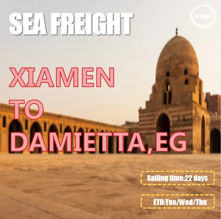 Cargo Ship Price From Qingdao to Damietta Egypt