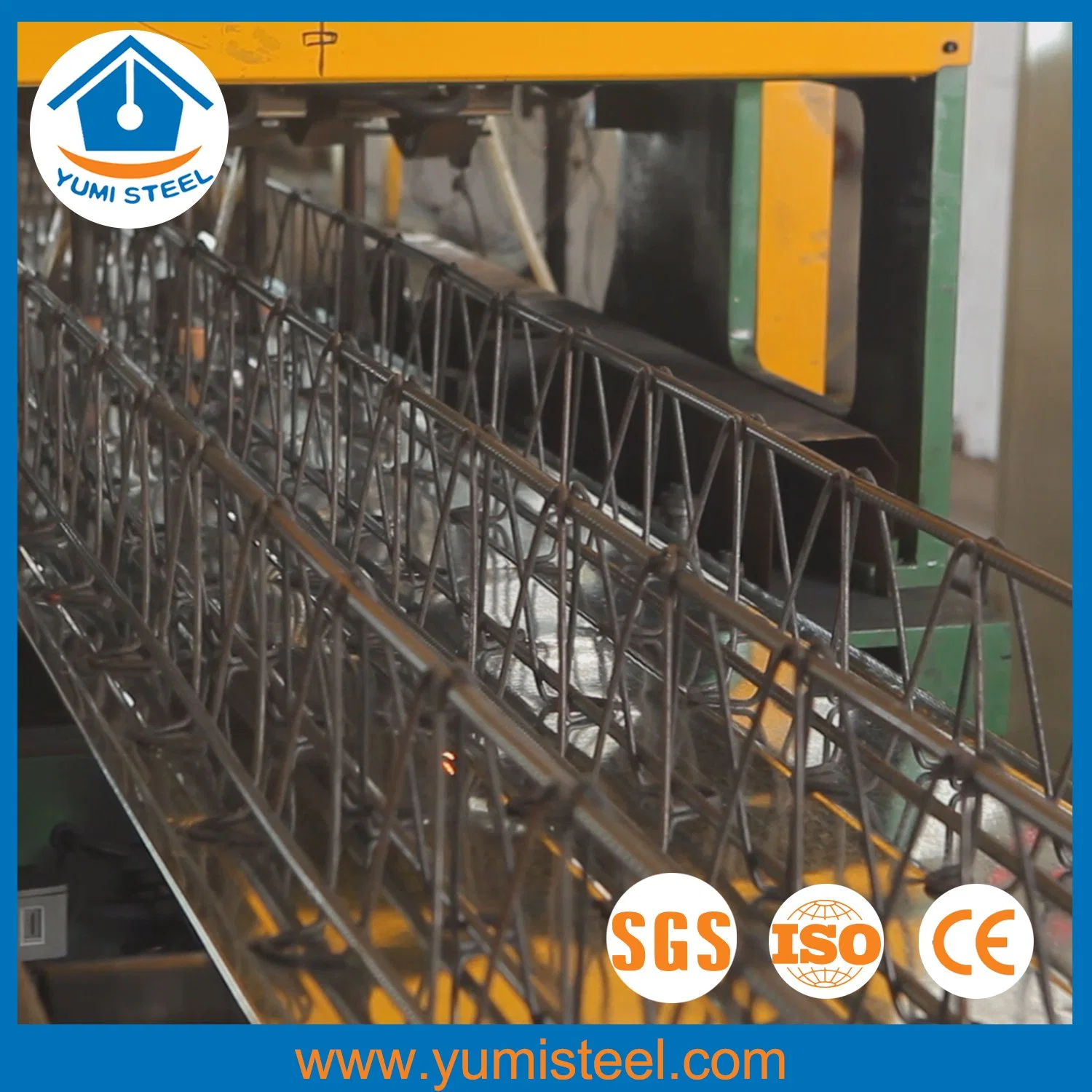 Fireproof Composite Steel Truss Floor Decking Sheets for High Rise Buildings