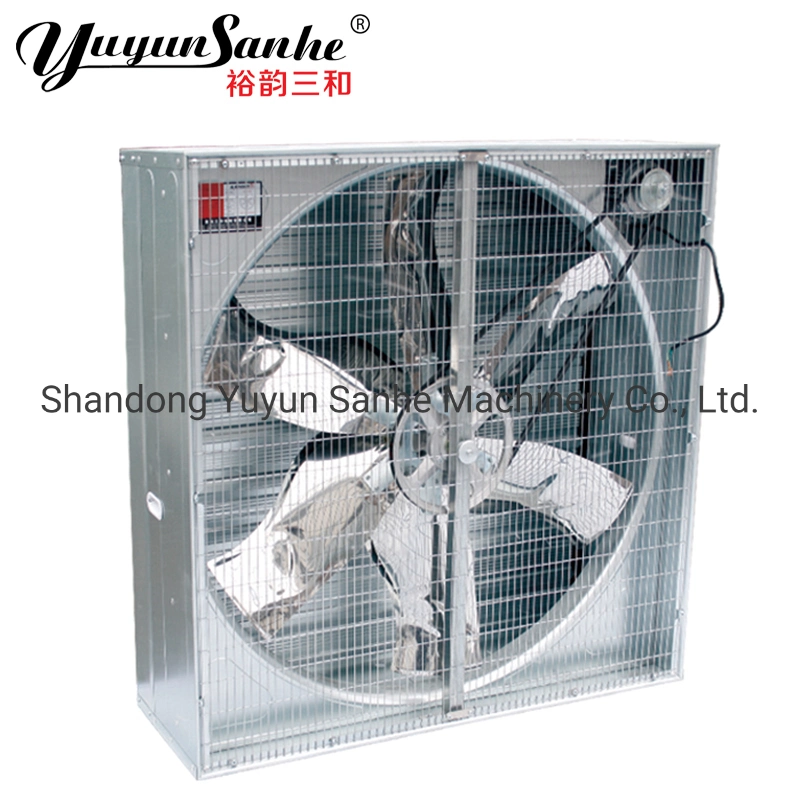 Large Airflow Box Type Wall Mounted Ventilation Exhaust Fan for Poultry Farm Greenhouse Industry Factory Workshop Warehouse Swine Farm Broiler House