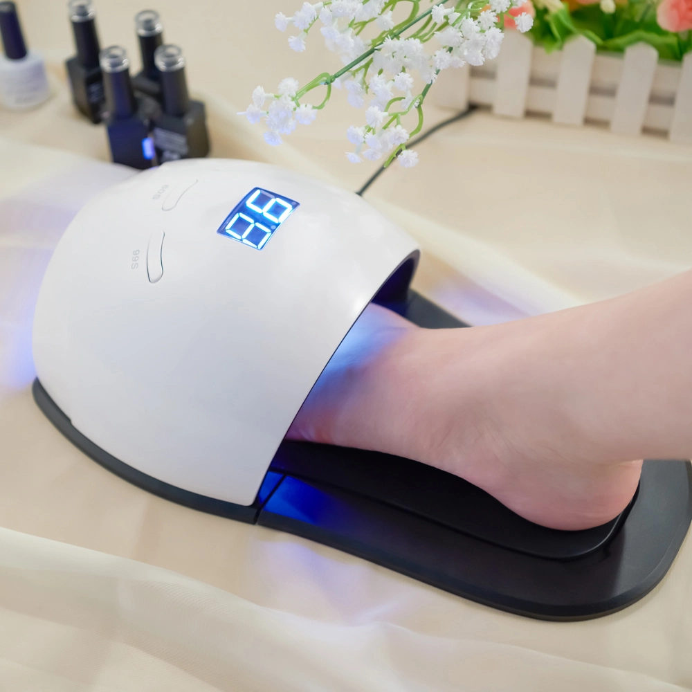 Lampe UV professionnelle sèche-ongles lumière LED pour pieds clous Lampe UV à voile