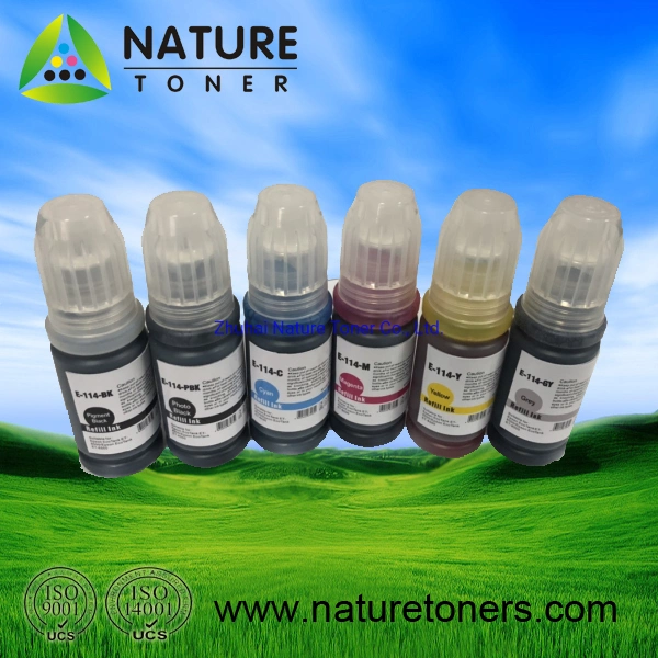 High Quality Refill Ink 114, 115, 552, 012, 014 Series for Epson Eco-Tank Printers