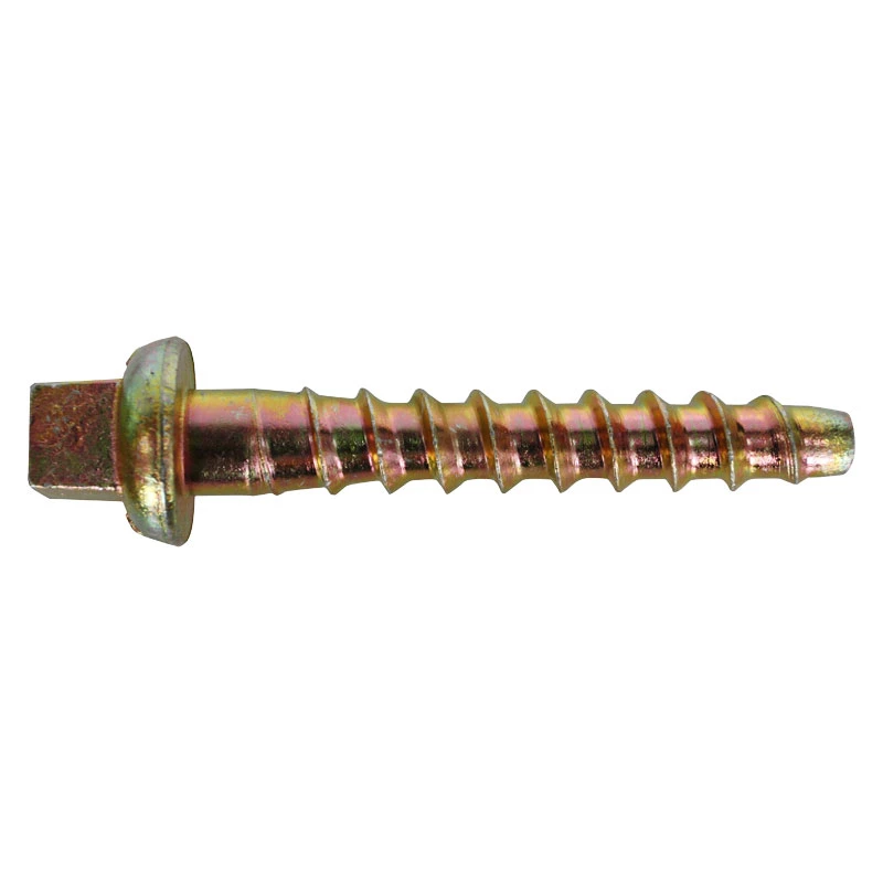 Coach Screw Spike in Yellow Zinc Plated