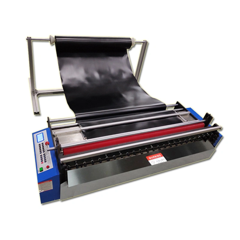 High Speed Polyethylene Wrap Film Cutting Machine Plastic PE Flocking Cloth Cutting Machine China Supplier