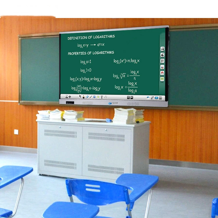 75 Inch Wall Mounted Touch Screen Whiteboard Interactive Smart Board for Education