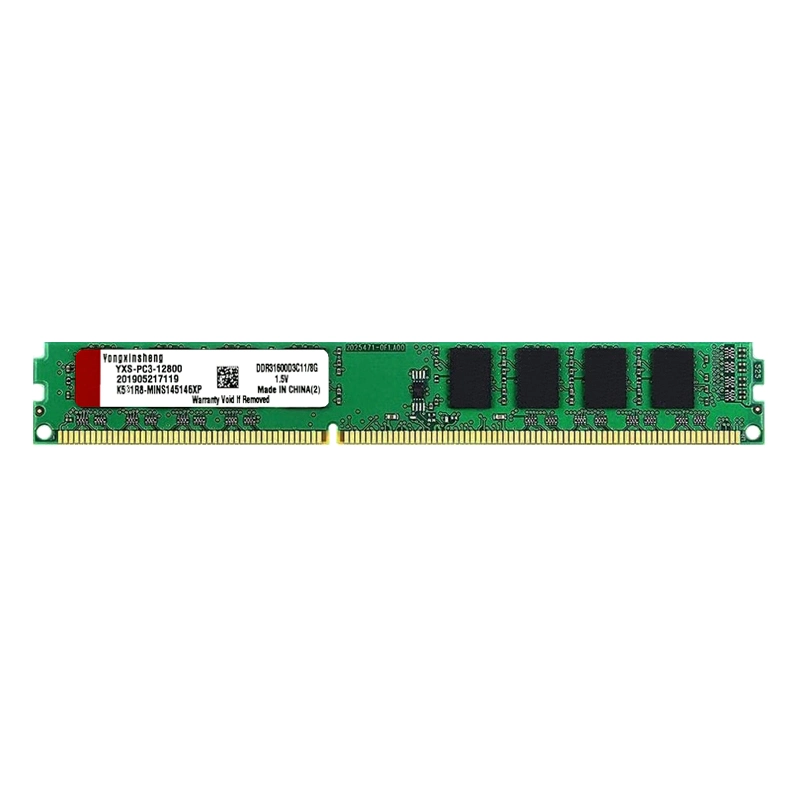 Memoria RAM DDR3 2GB 4GB 8GB 1333MHz 1600 MHz 1866MHz PC3-10600 PC3-12800 PC3-14900 Non-Ecc Chaleco de refrigeración de memoria Universal Desktop