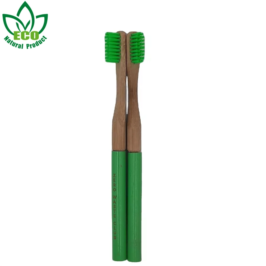 Cepillo de cerdas con carbón 100% biodegradable Eco adulto de bambú de DuPont de carbón de bambú de nylon suave pintura ecológica