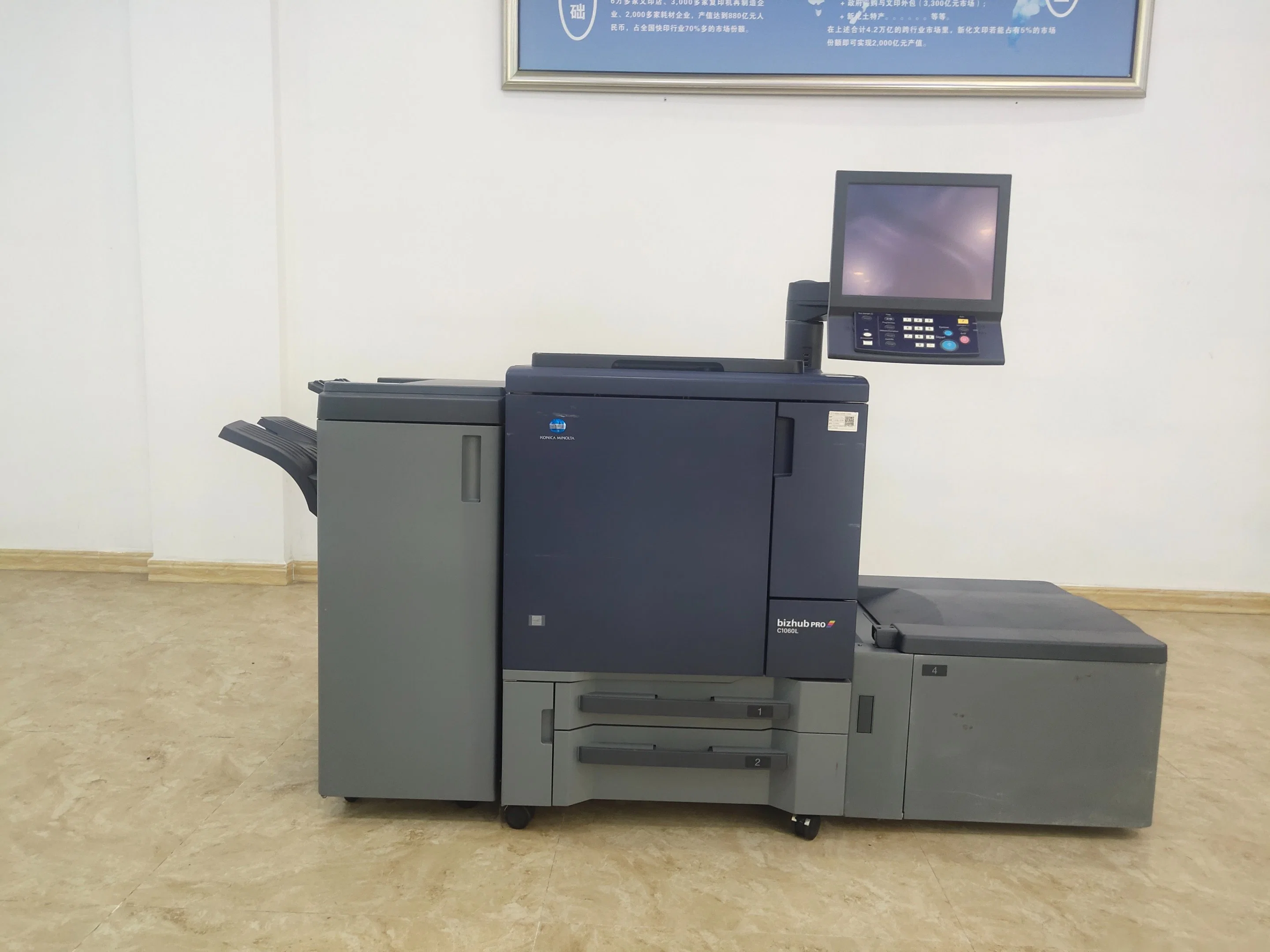 Best Selling Color Laser Used Printers Copiers for Konica Minolta C6000 C7000 Digital Printing Machine