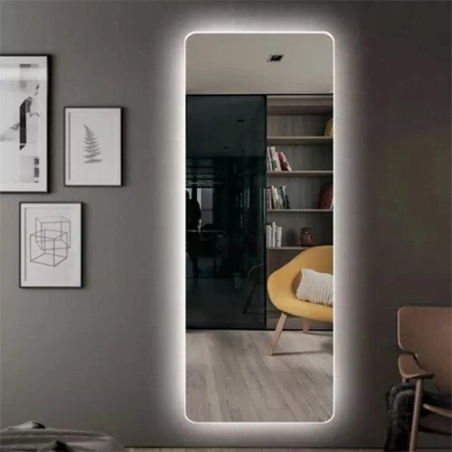 Original Factory Frameless Illuminated Light LED Wall Decorative Mirror Full Body