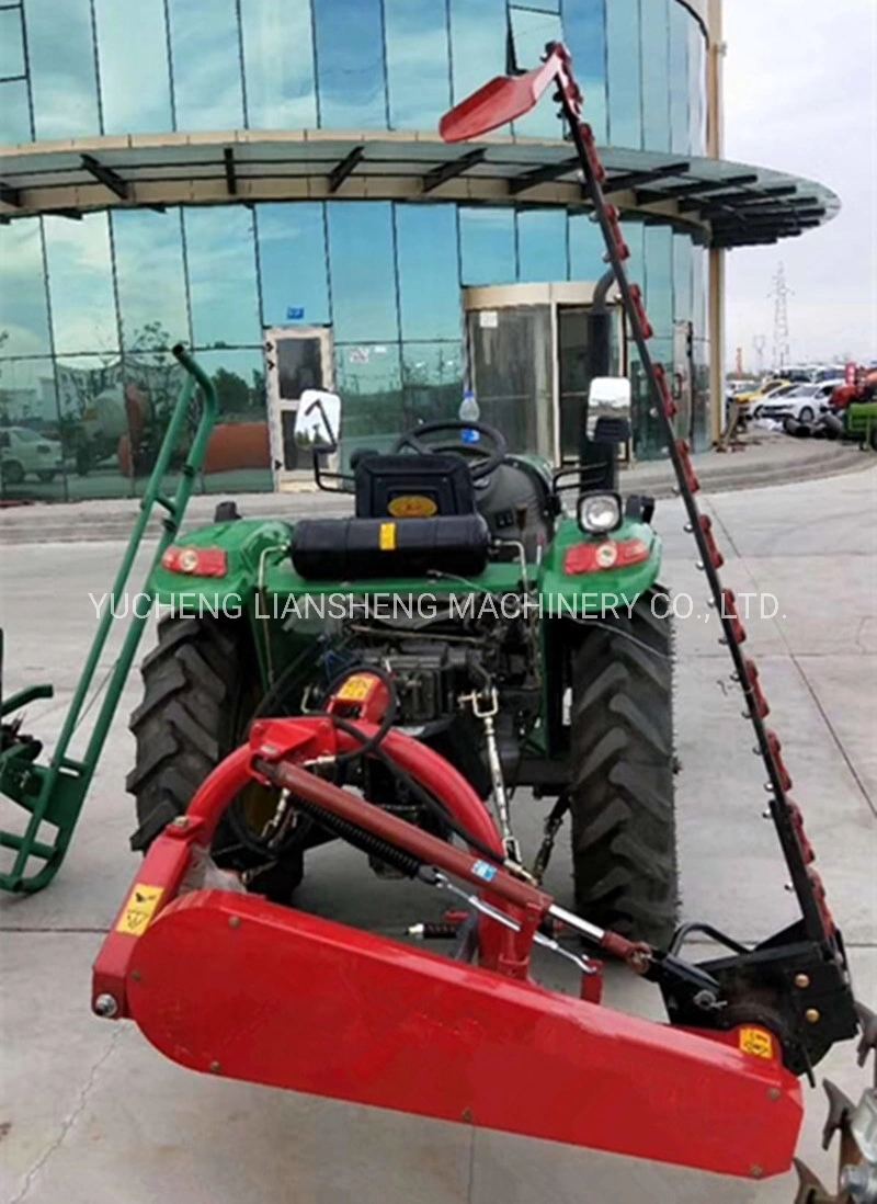 La barra de la hoz Segadora de segadora de elevación hidráulico del tractor para girar 180°