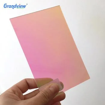 Fábrica de Grandview 3 mm Rainbow holográfica Glitter panel acrílico