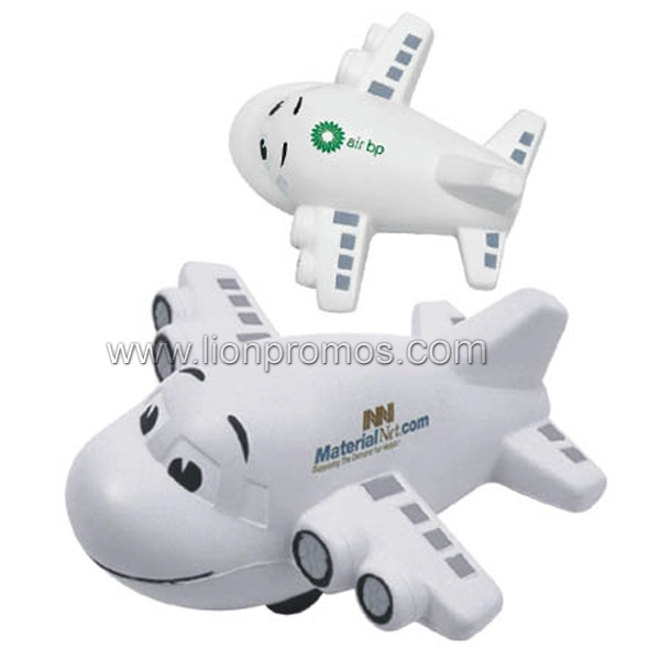 Customized Printed Airlines Promotional Gift PU Foam Aircraft Plane Tyre Model