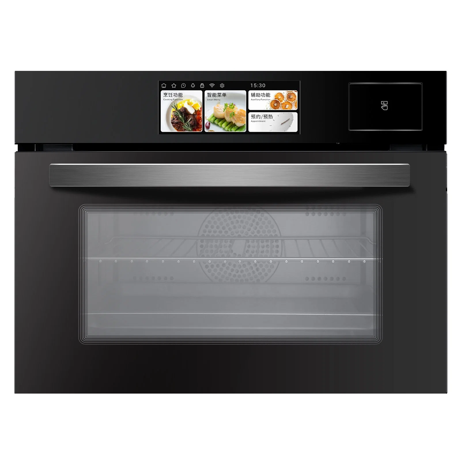 Forno a vapor elétrico com display TFT embutido de 50L