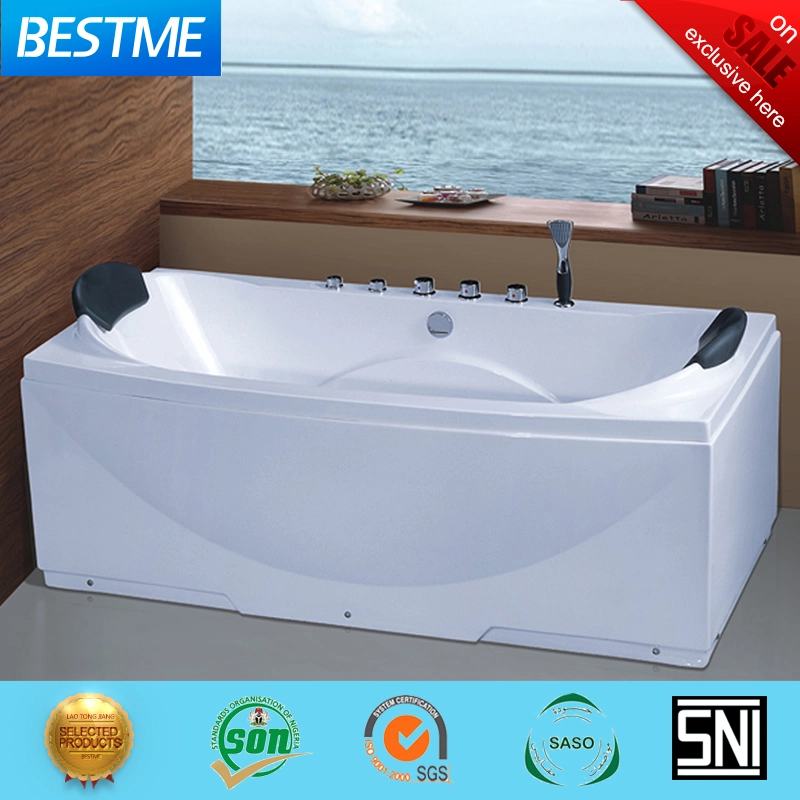 Foshan Sanitary Ware Bathroom Bathtub Acrylic Massage Bath Hot Tub (Kb-406)