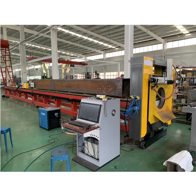 H Beam CNC Plasma Flame Cutting Machine with Multi-Head Strip