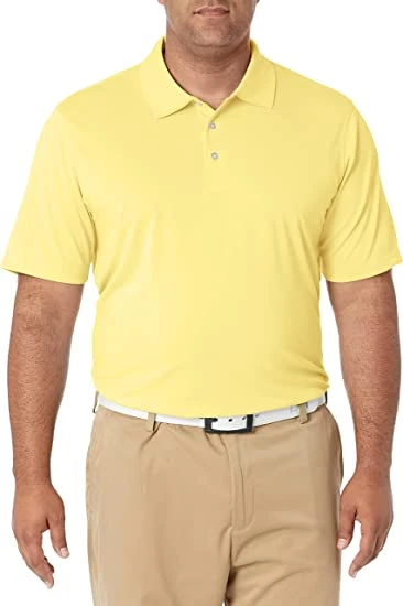 La mens lujo Logotipo bordado personalizado en blanco suave algodón Spandex Polo Golf