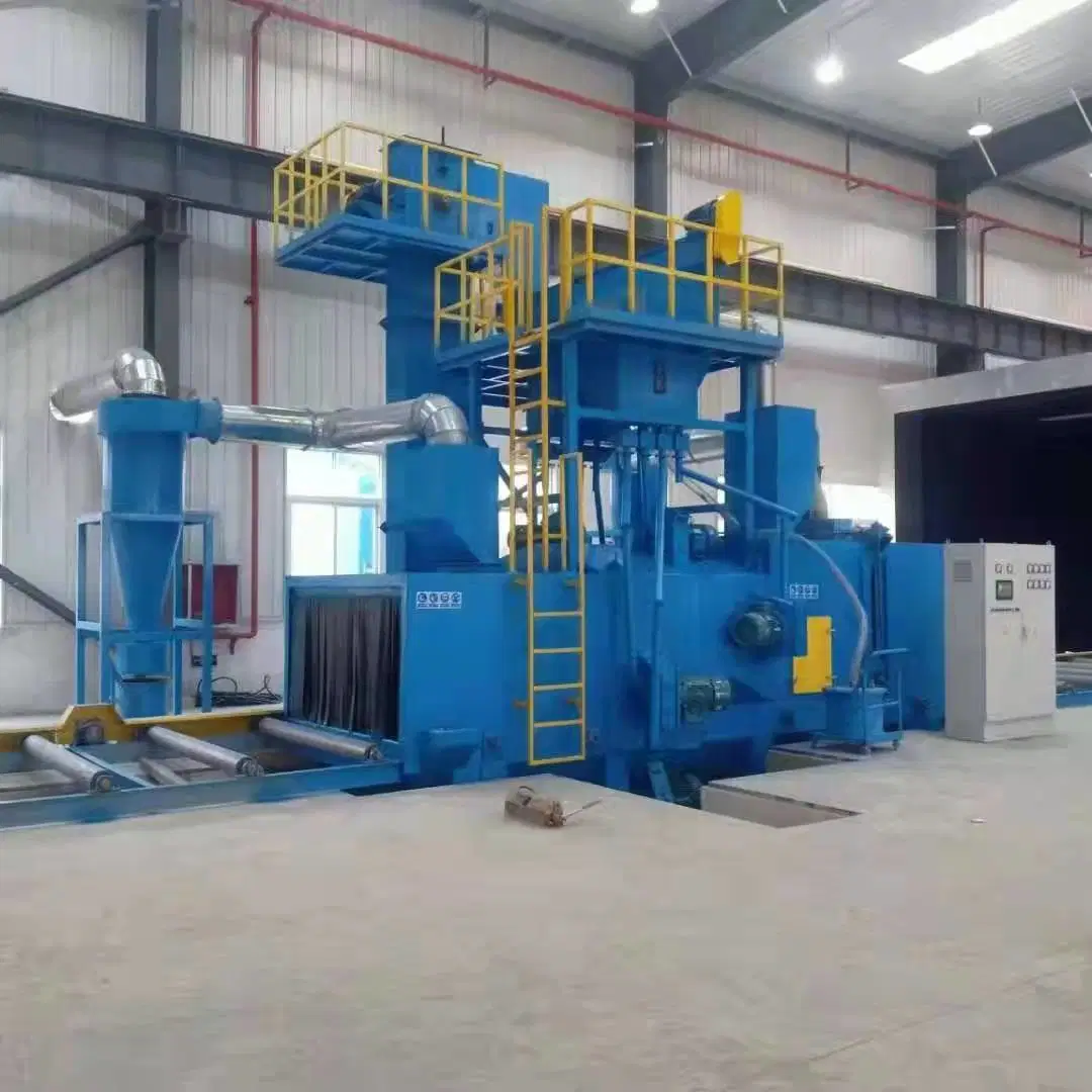 Original Factory Design Cleaning Abrator Through Shot Blasting Machine