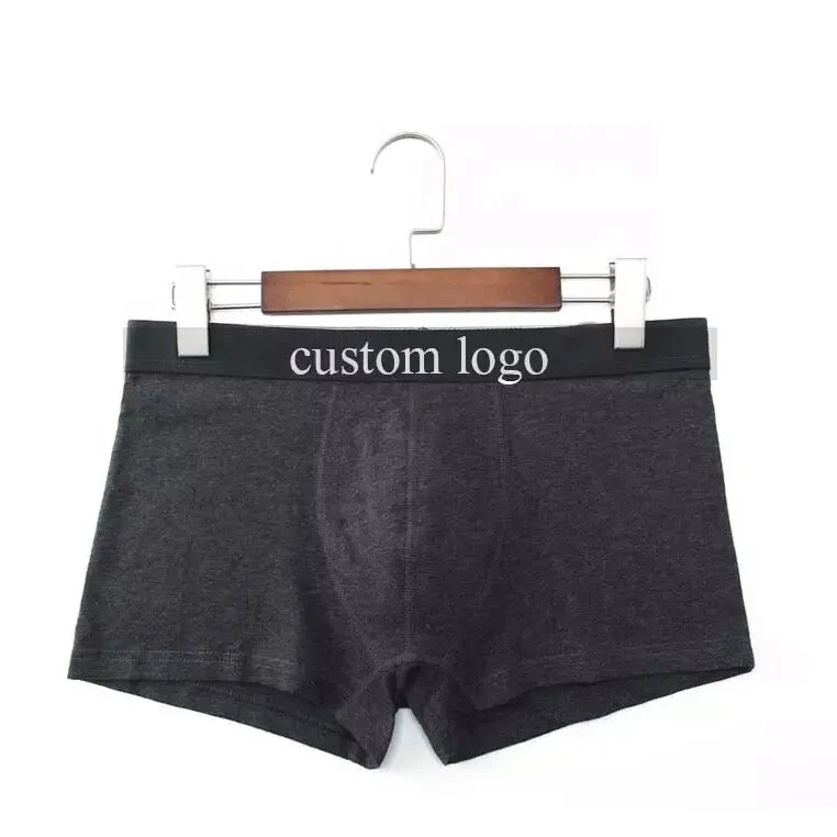 Custom Designs Logo 5 Inch Inseam Men Underwear Plus Size Underwear for Men