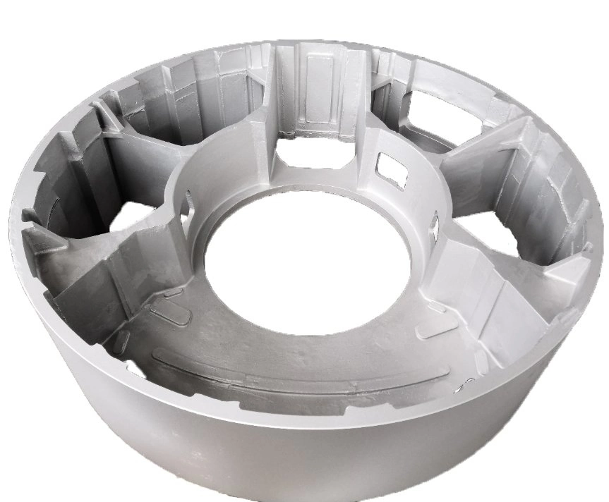 Hochpräzise Aluminiumguss für große medizinische und andere CT Ausrüstung