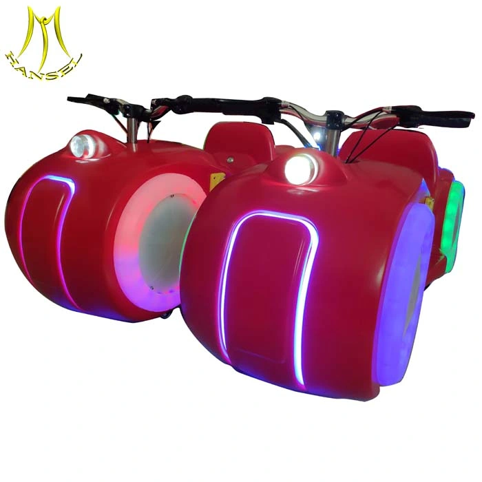 Hansel Outdoor Amusement Park Rides Amusement Motorcycle Eletrcic for Shopping Mall