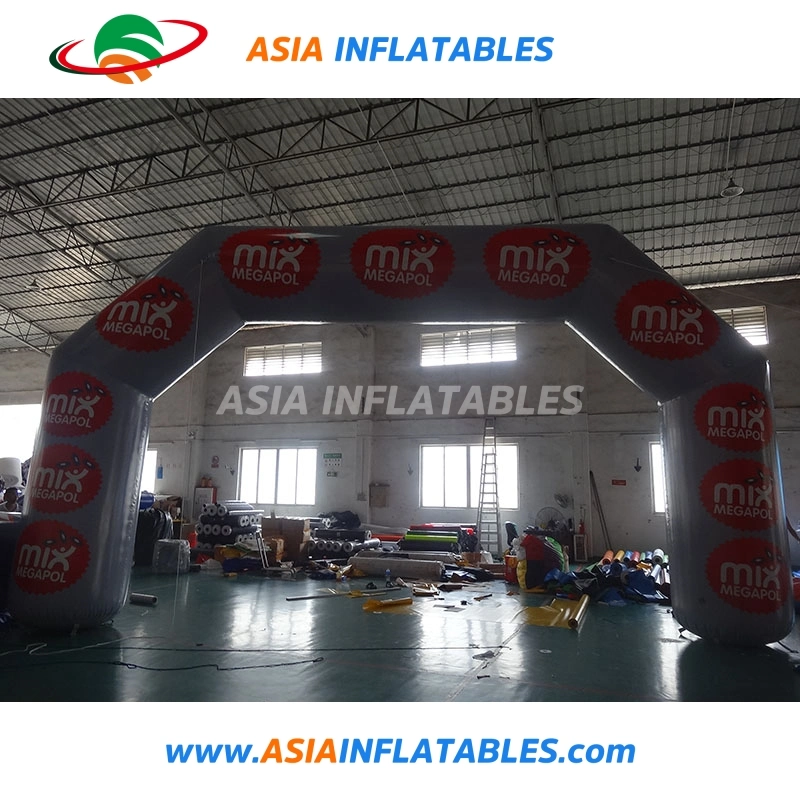 Air-Tight Inflatable Finish Line Floating on Water Arch for Water Sports Events