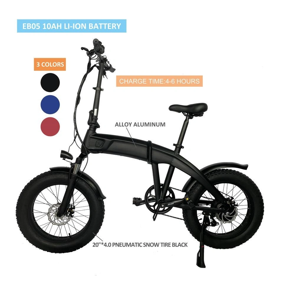 Poland Warehouse CE 750W Aluminum Frame Ebike Brushless Toothless Motor Folding Electric Bike