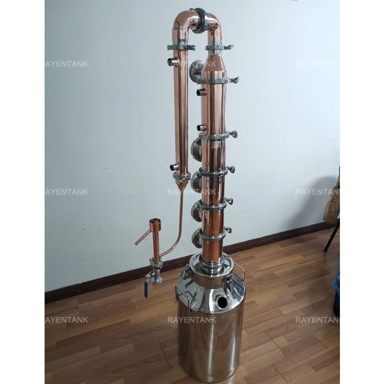 Moonshine Still Pot Still Still Spirits Essential Oil Distill Machine Ethanol Plant Project Alcohol Distillation Equipment