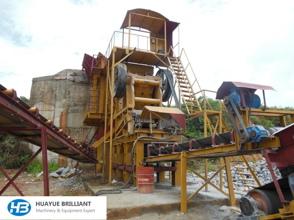 Movable Complete Stone Crushing Plant Stone Crusher Production Line Quarry Crusher Supplier