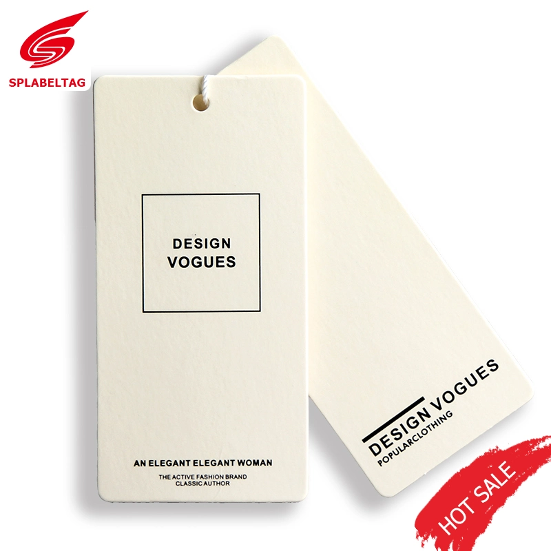 New Fashion Designer Hang Tags for Printed Label