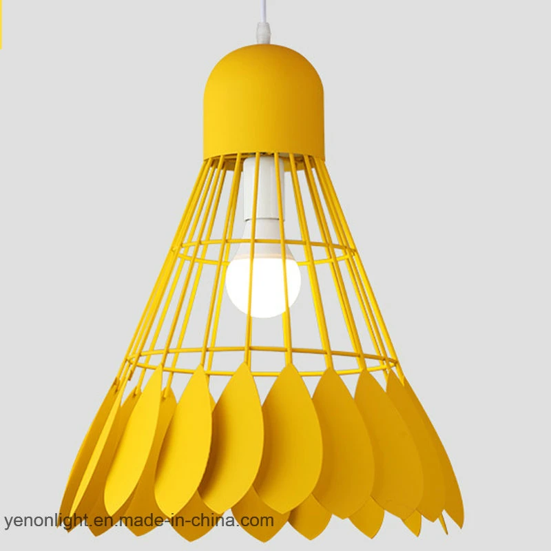 DIY Metal Pendant Lamp Badminton Hanging Light Modern Suspension Lighting