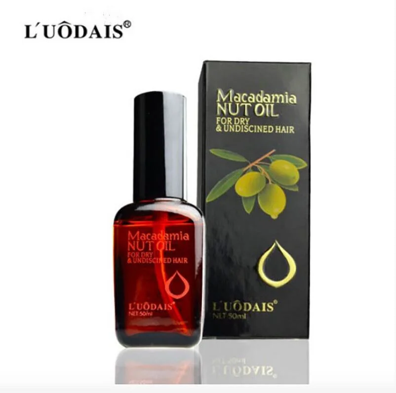 Luodais Moroccan Nut Essential Oil Hair Curly Care Essence with Lasting Perfume