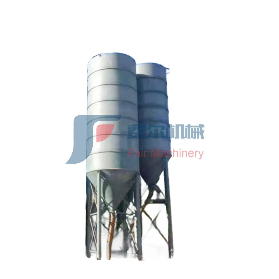 20-200 Ton Cement Bolt Type Concrete Foundation Silo Cement Silo for Cement Fly Ash Grain of Building Material Making Machinery