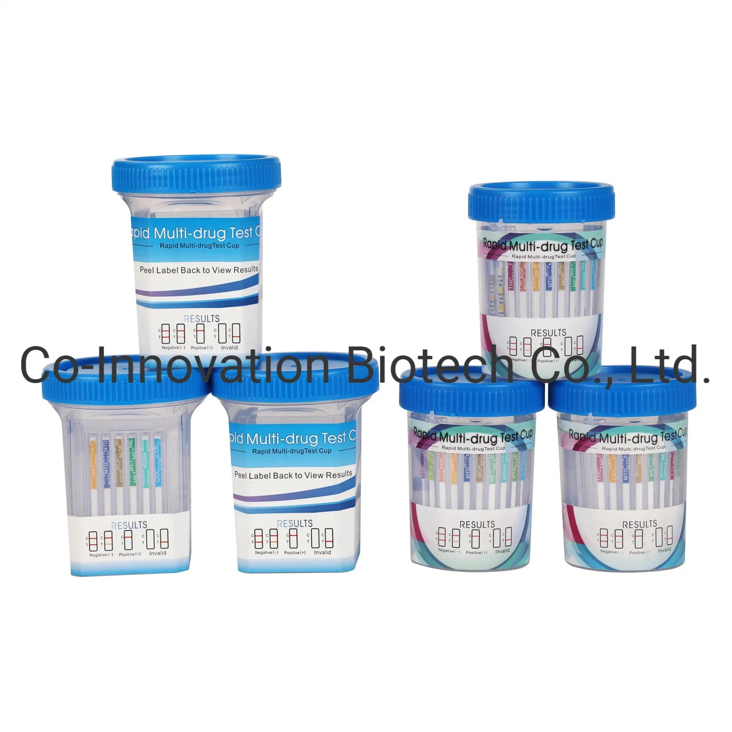 One Step Urine Drug Testing Kits with Temperature Strips and Adulteration Strips to Check Drugs