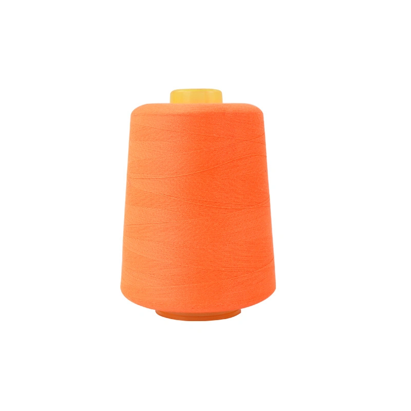 100% Spun Polyester Sewing Thread Dyed Plastic Cone Yarn 20s/2 30s/2 40s/2 50s/2 60s/2