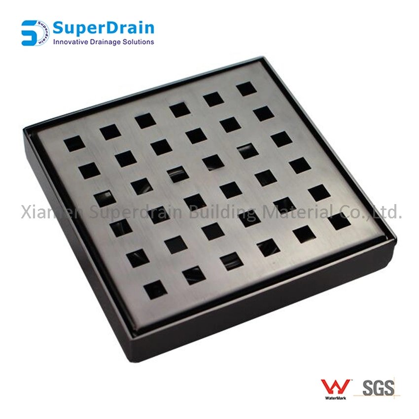 China Supplier Rectangle Concealed Bathroom Accessories Square Floor Drainage