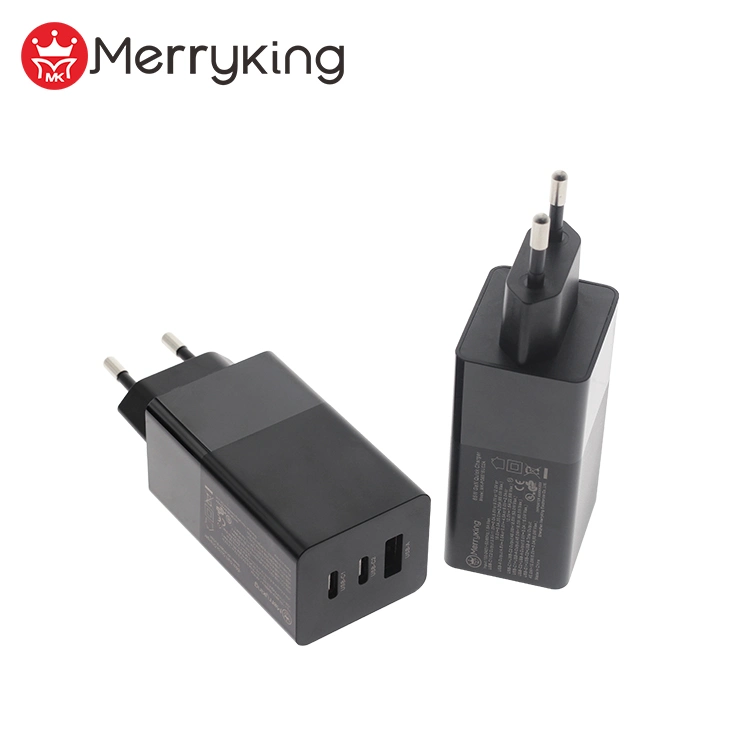 CE CB Approved GaN 65W High Charging Mobile Phone Charger Adapter