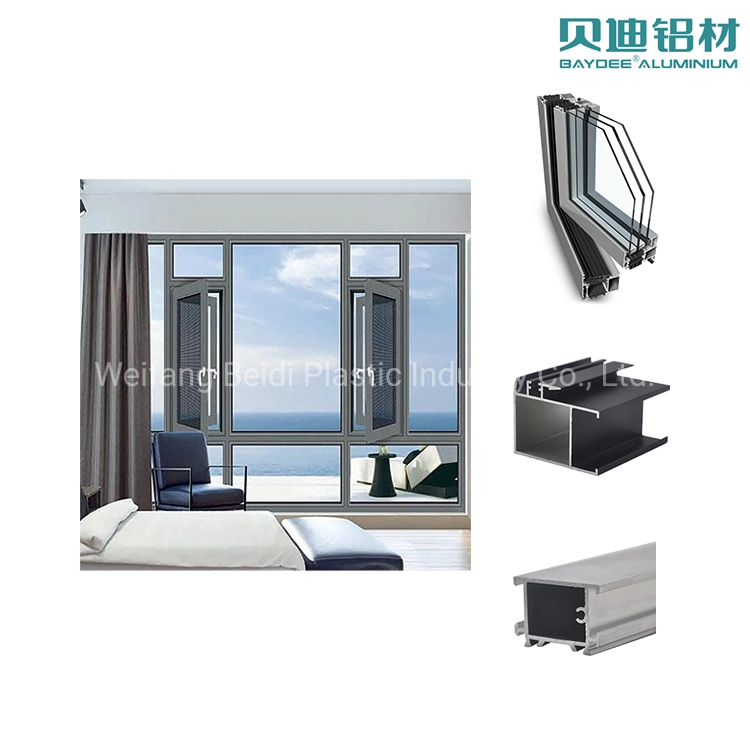 Aluminum Door Fashion Designs R Slim Frame Profile Black Color Narrow Glass Sliding Aluminum Doors Profile