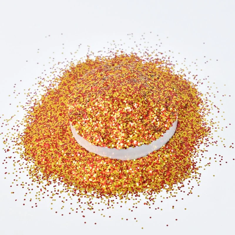 G6920 Aluminium Heat Resistant Temperature Colored Hexagonal Glitter Powder Injection Factory Glitter Excellent and Fablous Glitter Powder for Plastic Products