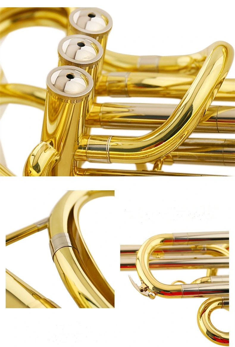 Laca oro Sousaphone tecla C-120L) (TUS