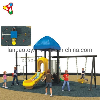 Children Plastic Backyard Play Slides Equipment Outdoor Playground