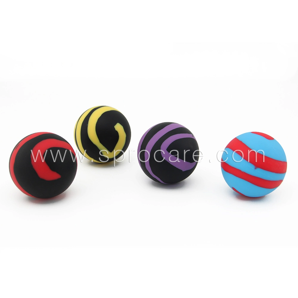 Mobility Deep Tissue Lacrosse Silikon Massage Roller Ball, Rubber Massager Ball optimal für die Physiotherapie