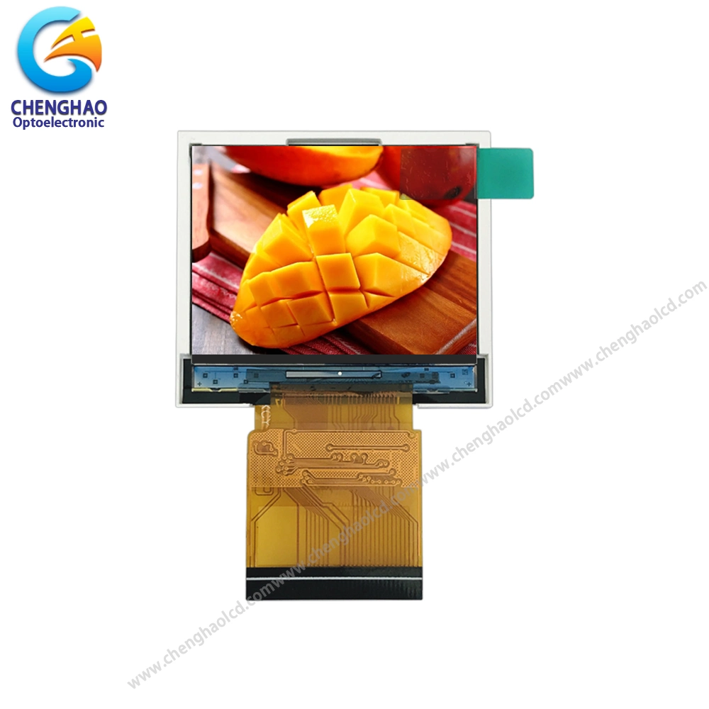 Industrial Grade 6 O'clock Viewing Angle 1.5 Inch Tn LCD Display Screen