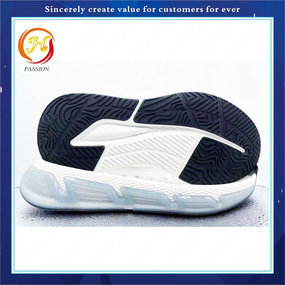 أحذية تصنيع النعل الخارجي المصنوعة من خلات فينيل الإيثيلين (EVA) مواد بيضاء من الإسفنج الأخضر أسيفا البولي يورثان المتلدن بالحرارة (TPU