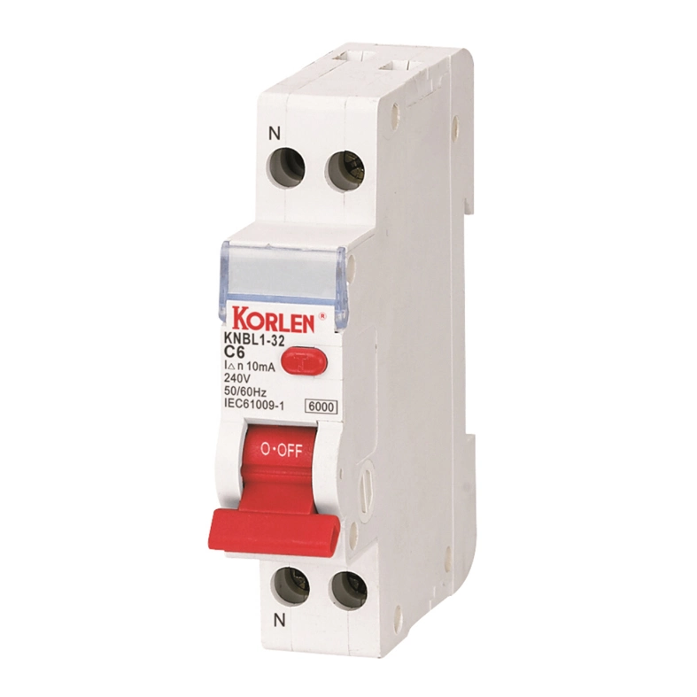 High quality/High cost performance Mini RCBO Circuit Breaker 6ka (SEMKO) (KNBL1-32)