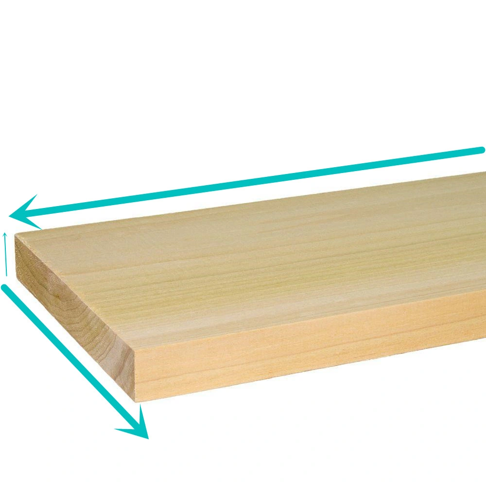 Anpassbare Paulownia Jointed Board Edge Geklebte Holzplatten Paulownia Wood