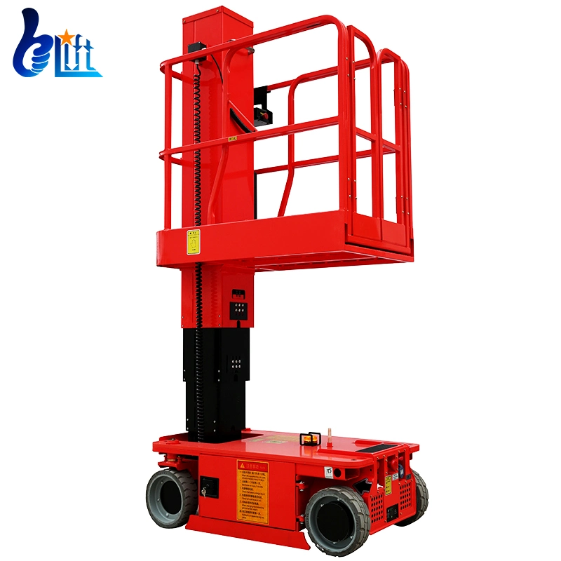 CE Approved Personal Crane Electric Aerial Vertical Mast Work Platform