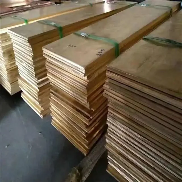 Chinese Manufacturers of Pure Brass Grade 99.9% Pure Brass Plate