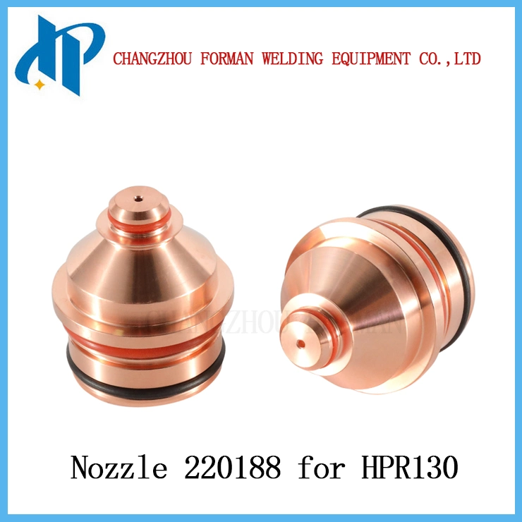 Plasma Cutting Nozzle and Electrode Used for P80 Plasma Cutting Torch