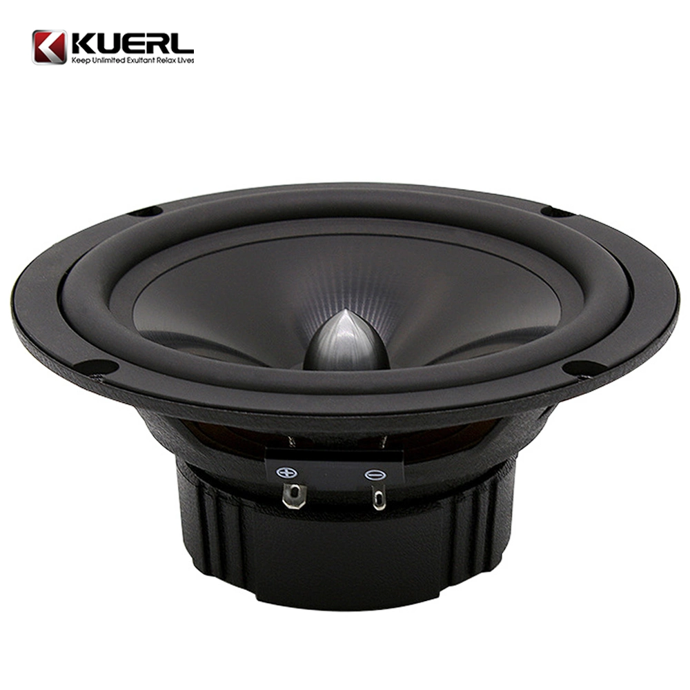 precio de fábrica de altavoces de los componentes de 2 vías de 6,5 pulgadas Woofer Midbass Conjunto de altavoces de audio para coche.